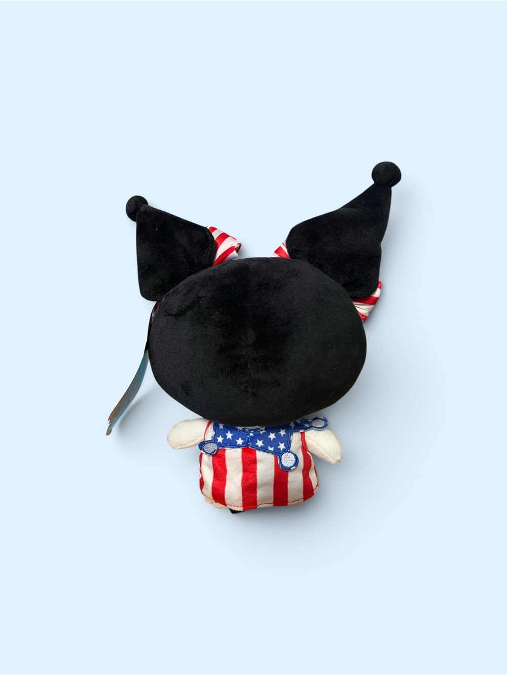 Sanrio Kuromi Plush - Black with Red, White & Blue Outfit - Picture 3 of 3